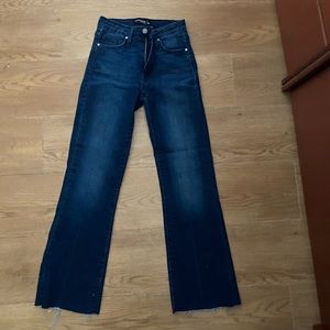 Just black denim jeans